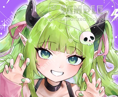 アイコンイラストをハイクオリティで描きます 質感がリアルで透明感のある塗りが得意です！ イメージ1