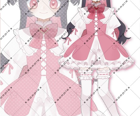 表情豊かなキャラクターイラスト作成します TRPGや配信サイト等にご利用いただけます イメージ2