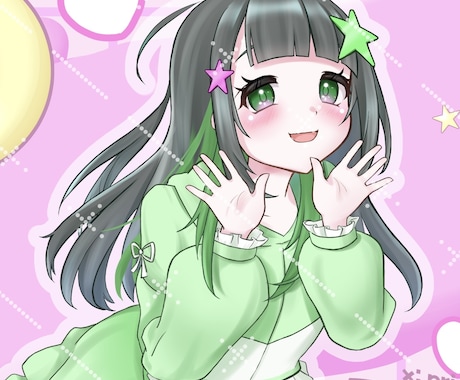 サムネ、アイコンなど！かわいいイラストを描きます イメージ1