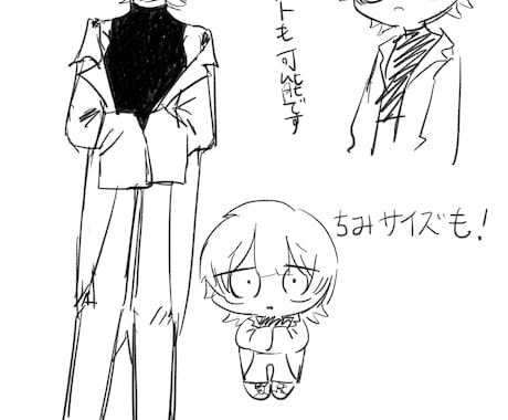 TRPGの探索者デザインします 表情差分、小物込み！理想のキャラを描きます！ イメージ1