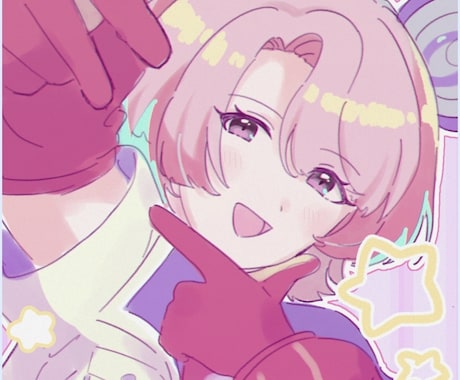 SNSで使える可愛いアイコンイラストを制作致します イメージ1