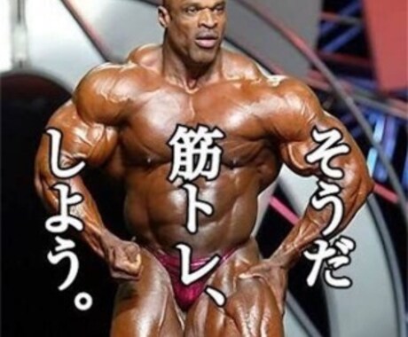 トレーニングメニュー組みます メニューに悩んでる方自分だけのメニューが欲しい方 イメージ1