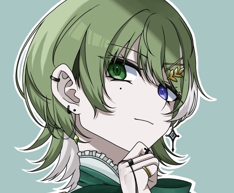 キャラクター等の人物一枚絵提供します skeb、即売会、個人依頼等実績あります イメージ2