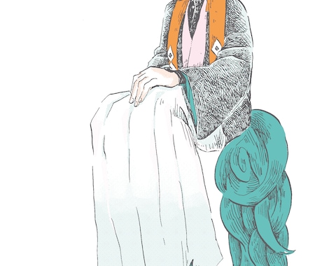 ４色程度の配色でキャラクター全身イラスト描きます 漫画みたいなキャラクターイメージ背景も制作可能 イメージ2