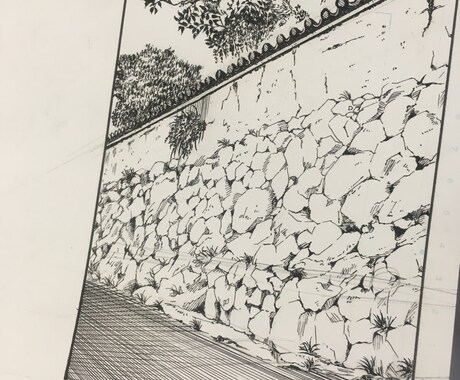 漫画背景カットを描きます 人物に当てた背景をご要望の方、漫画背景です(^^) イメージ1