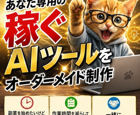 月5万を目指す初心者専用ツールを作ります 学ぶより使うだけの専用AI副業ツール イメージ1