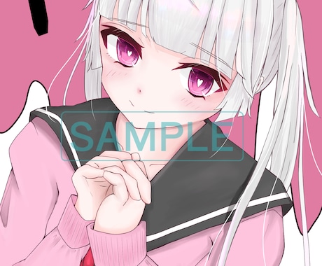 かわいい女の子のイラスト描きます 腹～太ももくらいまでのイラスト描きます！ イメージ1