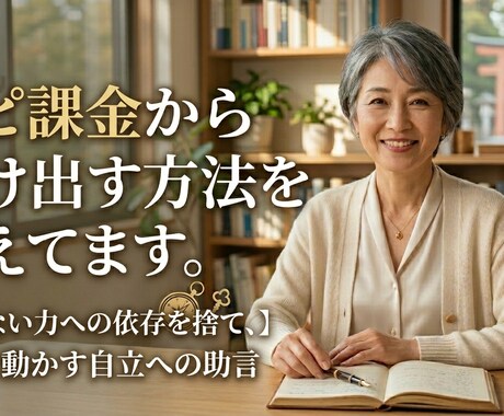 スピ課金から抜け出す方法教えます 見えない力への依存を捨て、現実を動かす自立への助言 イメージ1