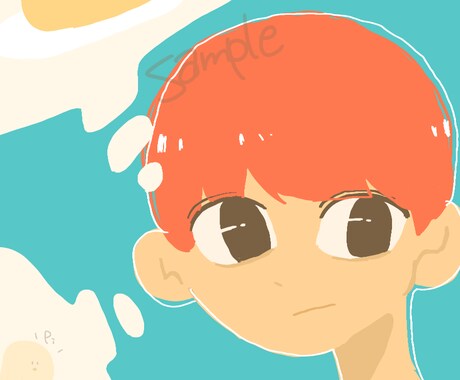 唯一無二のイラスト描きます 個性的なアイコンが欲しい方にオススメ！<商用利用可能> イメージ1