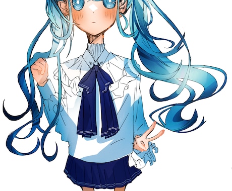 透明感のある一枚絵を描きます あなたのこんなイラストが欲しい!を形にします。 イメージ2