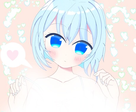かわいいイラストを早く描きます かわいいイラストを描き早く納品を行います イメージ2