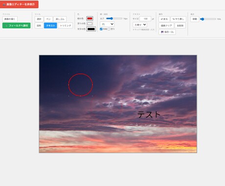 Kintoneで画像編集実装プラグイン販売します Kintoneのフォトエディタープラグインzipの販売 イメージ2