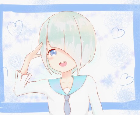 可愛い女の子描きます かわいいアイコンに仕上げます！ イメージ2
