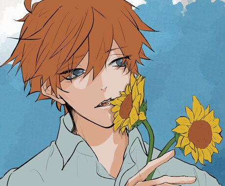 用途にあったイラストを描きます 少年、青年、女の子やデフォルメイラストなどお描きします イメージ2