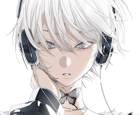 美麗な人物イラストを制作します 配信用サムネやビジュアルイラストなど！気軽にご相談ください！ イメージ1