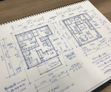 一級建築士が住宅間取りを納得いくまで提案作成します ラフ提案無制限！！早い返信&スピード提案を売りにしてます！ イメージ2