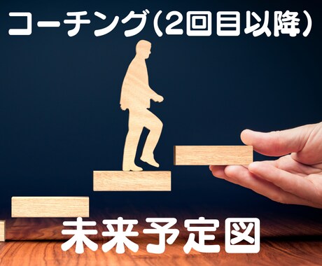 わかりやすく納得感のあるコーチングをします 『未来予定図』であなたの目標達成をお助けします！ イメージ1