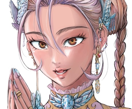 幻想的・ファンタジー系・キラキラ系イラスト描きます 色々な用途に！イラスト全般お描きします！ イメージ2