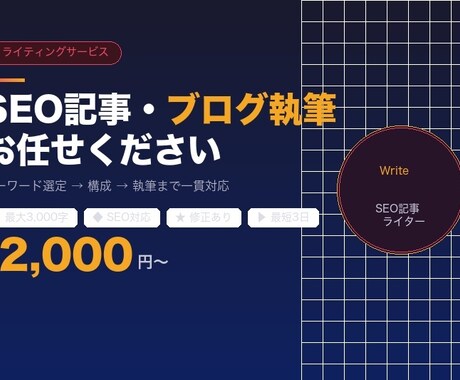 SEOを意識したブログ・Web記事を執筆します キーワード選定〜1記事3,000字まで対応！ イメージ2