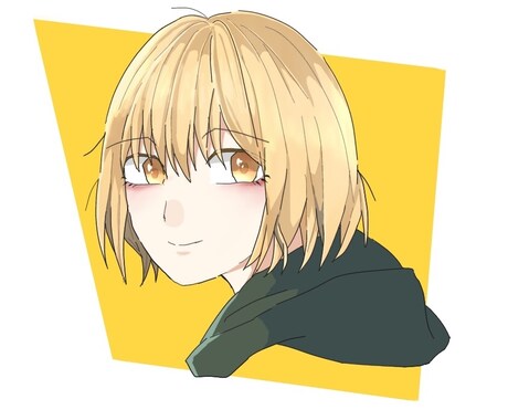 SNSなどに＊アイコンイラストオーダーやってます \1枚1000円・難しいオプションなどは一切ありません/ イメージ1