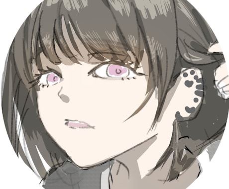 雰囲気のあるキャラクターアイコン描きます 実績割引あり｜SNS用アイコン制作します イメージ2