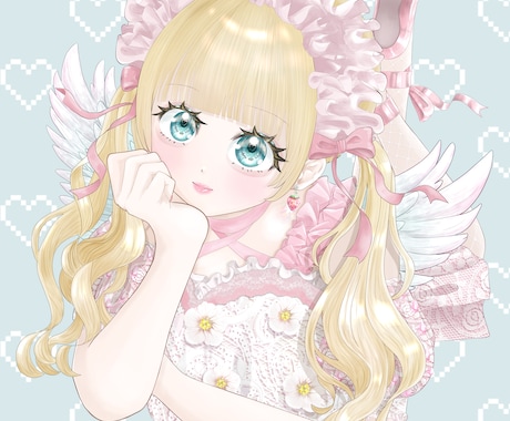 5名様限定価格★ときめくかわいい女の子描きます アイコン・Vtuber・生誕・歌みたにぴったりの一枚 イメージ2