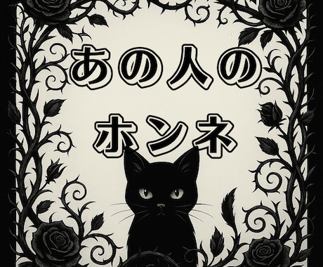 相手の本音と近未来を読みます ダークサイド5枚で心の動きを読むダ〜ニャ イメージ1