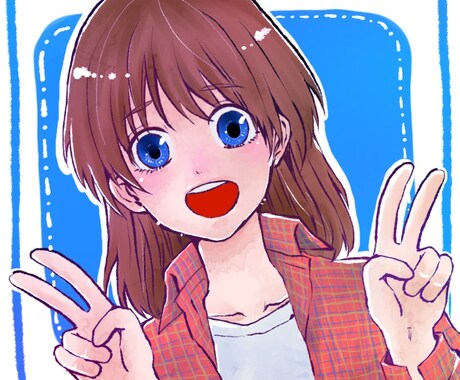 可愛いSNS用アイコン作成します 実績作りのために格安で提供します！ イメージ2