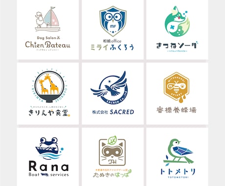 動物モチーフのロゴつくります 【プロデザイナー】【著作権譲渡】コストを抑えたい方向けです イメージ2