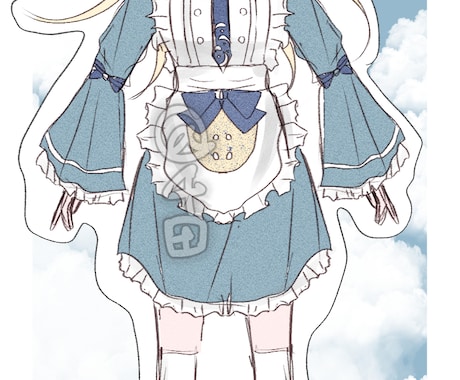 立ち絵描きます／中性的な衣装やお顔を描きます 中性的な衣装やお顔、少年を描くのが得意です！ イメージ2