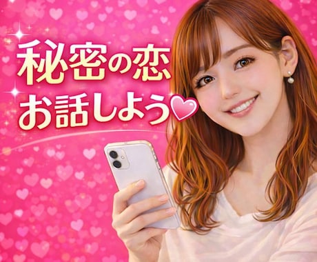 誰にも言えない秘密の恋の話お聞きします セカンドパートナー/不倫/事実婚/年の差など、なんでもOK♡ イメージ1