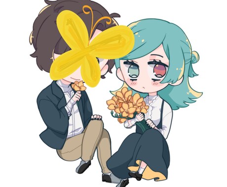 デフォルメキャラを描きます オリジナル・版権等。アイコンなどに使用できます イメージ2