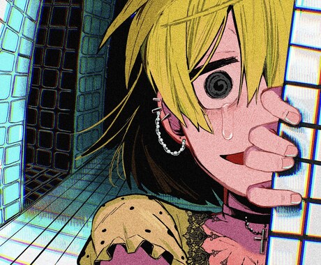 6月末日までの特別価格！ クールな女の子を描きます サムネが映える、目を引くカラーリングのイラストをご提供します イメージ2