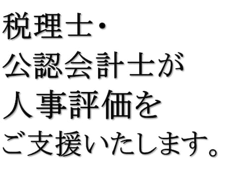 御社の人事評価に関するアドアイスを実施いたします 人事評価制度の構築に関するアドバイス イメージ1