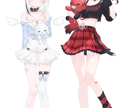 透明感のあるイラストを制作いたします 人物のみ、1枚絵、キャラデザ、スタンプなど製作可能です。 イメージ2