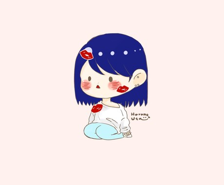 ゆるくて可愛いイラスト描きます SNSで使えるイラストアイコン描きます。 イメージ2
