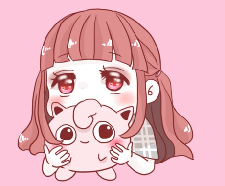 SNSアイコンを作成しますます あなただけの可愛らしいアイコンを作成します イメージ2