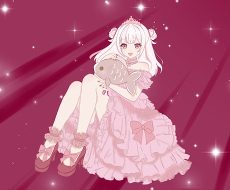 イラスト描きます 立ち絵、アイコン、ミニキャラ、企画用など イメージ1