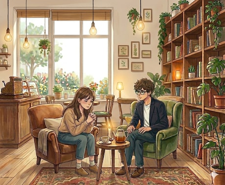 心休まるカフェ感覚。やさしくお話聞きます カフェでホッと一息つくように、心をお休みさせませんか？ イメージ2