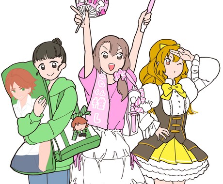 商用OK◎親しみやすい挿絵を描きます Web・雑誌・パンフレットなど幅広く対応 イメージ2