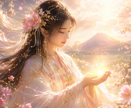 私には何もないと思うあなたへ光の鑑定書を届けます 木花咲耶姫が魂に眠る美しさを綴ります イメージ1