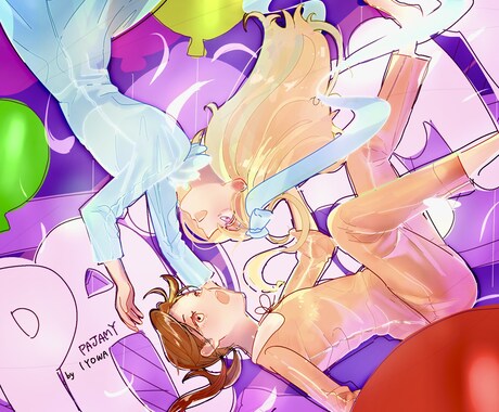 MVのキャラクターイラストを作成します 3つまで表情差分無料！豊かな表現でMVをワンランク上へ イメージ2