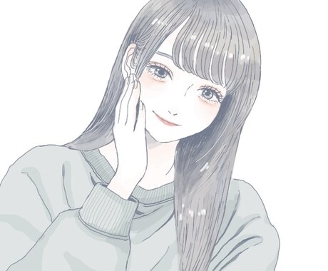ゆるいシンプルな似顔絵イラスト描きます SNSアイコン画像にオススメ♪ イメージ2