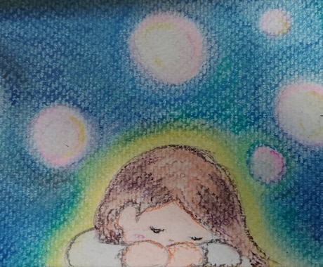 子供の記念写真をパステルアートで描きます お子様やお孫さんの写真を優しいパステルアートにしませんか？ イメージ2