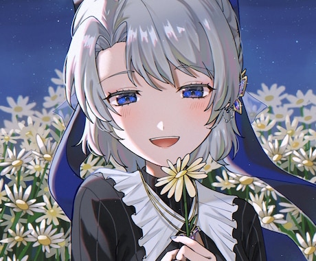 商用◎ 貴方だけの可愛いイラスト描きます 1枚絵、アイコン、立ち絵等用途に合ったイラスト制作致します！ イメージ1