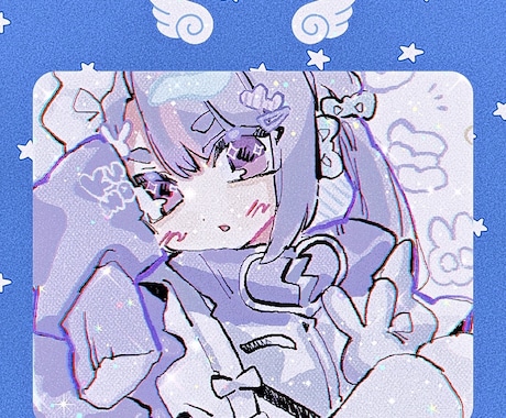 格安で萌えな絵を描きます 流行りのカワイイ女の子を独自の絵柄にアレンジします。 イメージ1
