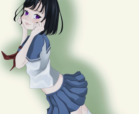気軽にイラスト作成頼めます SNSアイコンやロック画面用壁紙等を低価格で！ イメージ2