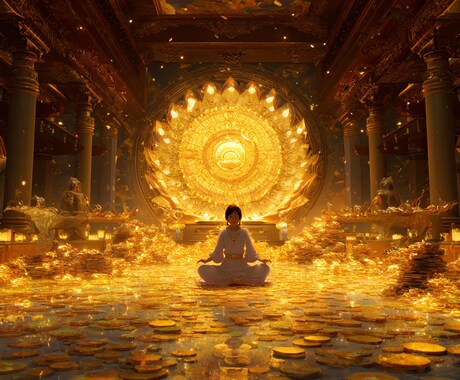 お金に愛される！霊視術『天』で金運体質へと導きます なぜお金が逃げる？金運ブロックを透視し豊かさを引き寄せる イメージ2