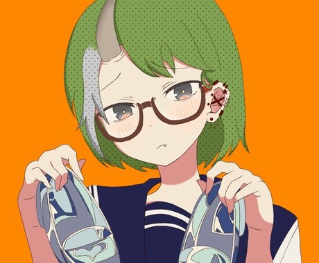 アイコン、立ち絵、歌みたサムネ、1枚絵お描きします 可愛いイラストが得意です!!! イメージ2