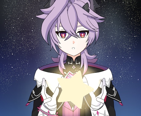 ぬるぬる動くループアニメを作成します イラスト込み！ソシャゲみたいなループアニメを作ります！ イメージ2